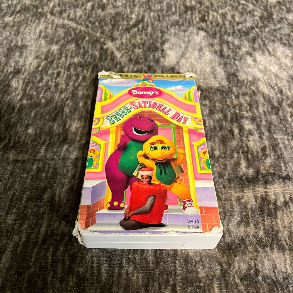 Barney VHS Tape Vintage Classic Collection Sense Sational  Day VHS Tape